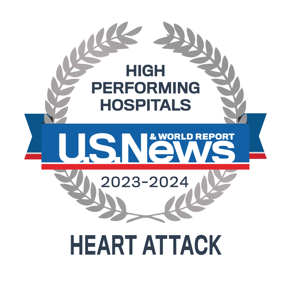 US News & World Report heart attack emblem