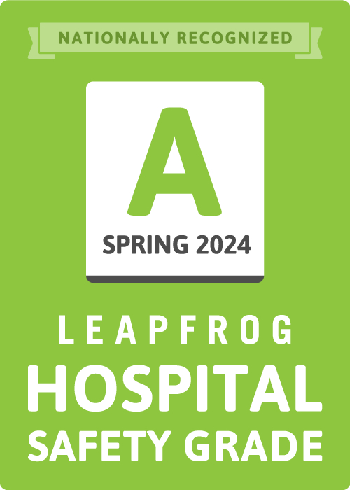 Leapfrog Spring 2024 Hospital Safety Grade A