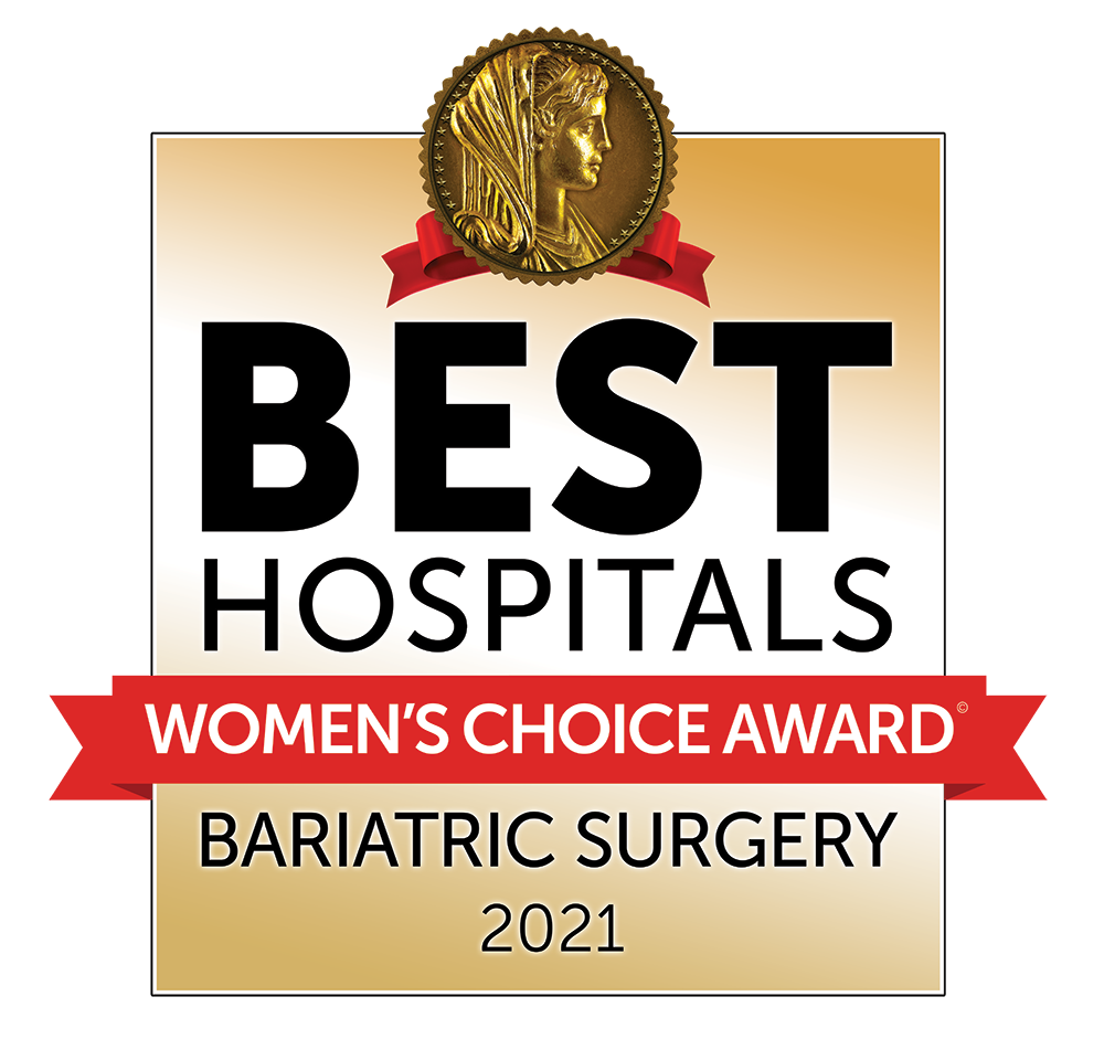 women's choice award best hospital bariatric surgery 2021