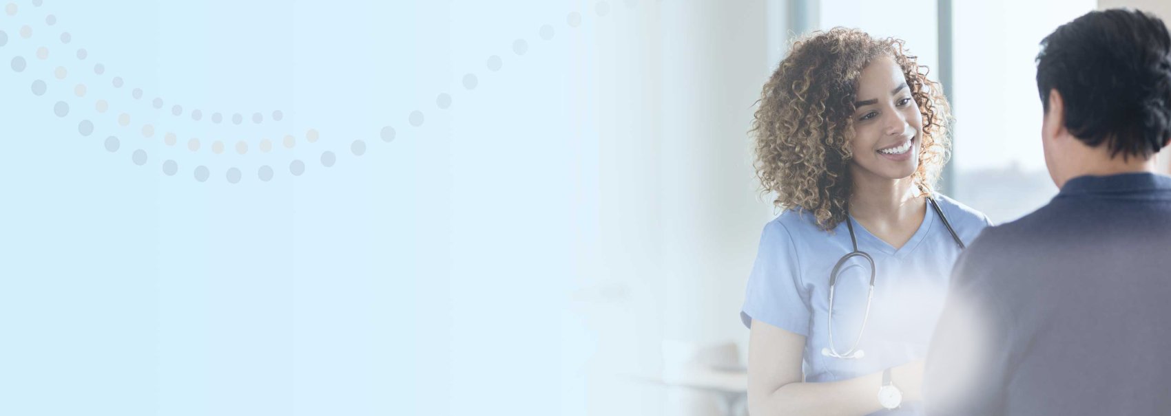 Nurse and patient at palmdale